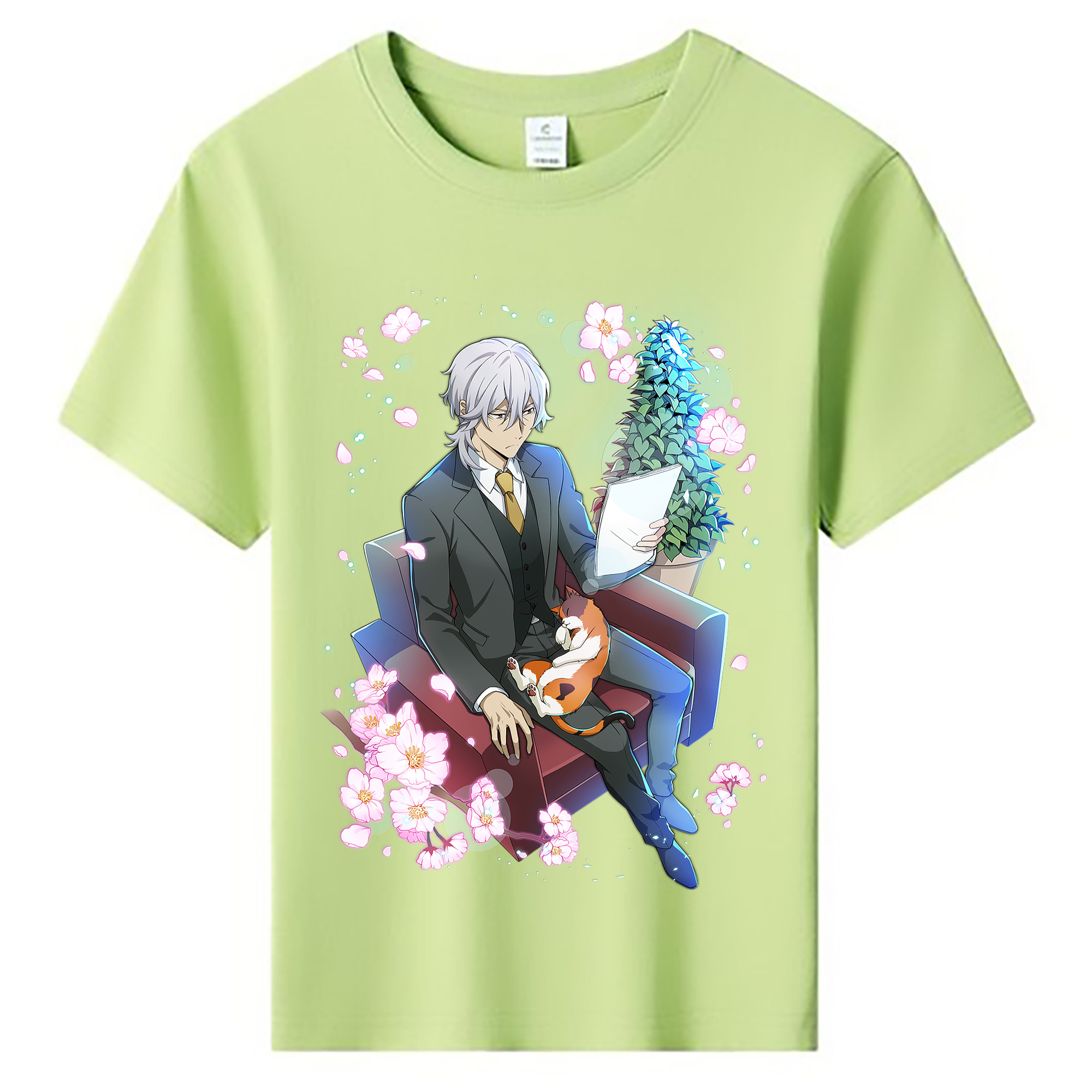 （画像用） 文豪ストレイドッグス Bungo Stray Dogs 綿100％キッズTシャツ（フロントプリント）